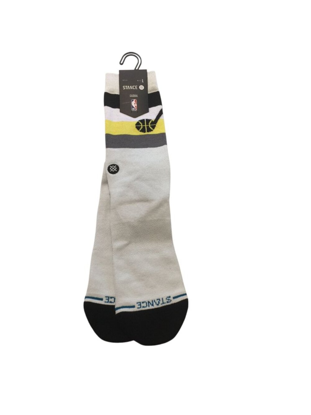 Stance Men's JAZZ ST Men's Crew Socks Size Large 9-13